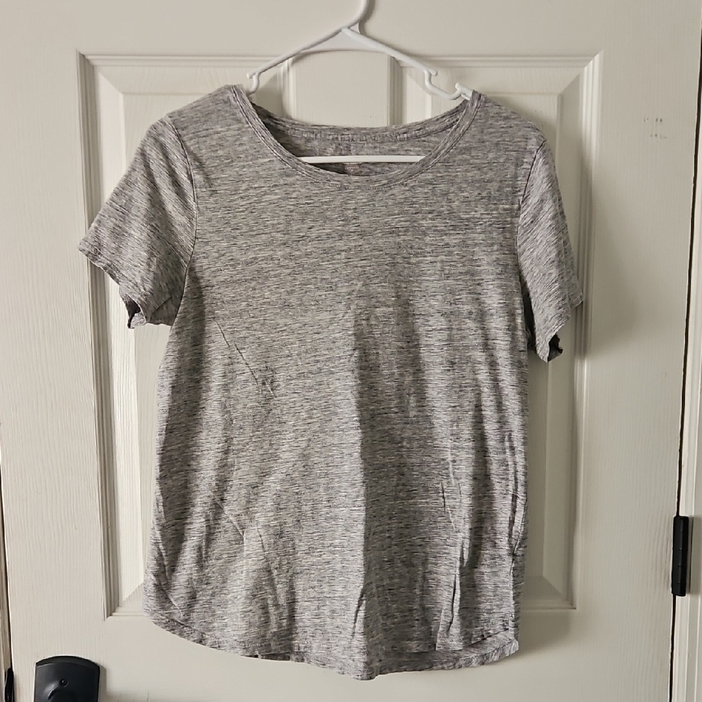 Old Navy Heather Gray Women's Short Sleeve Tee
